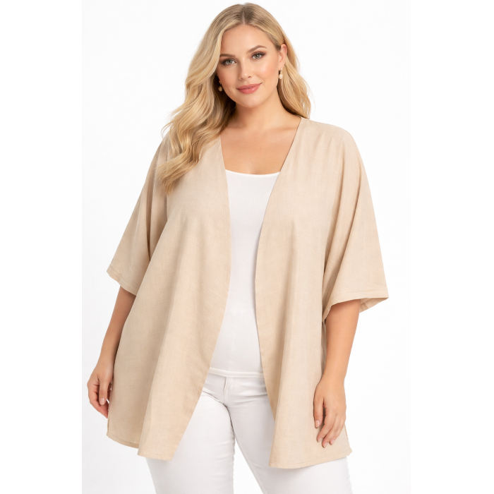 PLUS SIZE ΖΑΚΕΤΑ ΚΟΝΤΟΜΑΝΙΚΗ