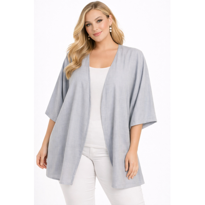 PLUS SIZE ΖΑΚΕΤΑ ΚΟΝΤΟΜΑΝΙΚΗ