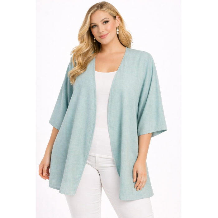 PLUS SIZE ΖΑΚΕΤΑ ΚΟΝΤΟΜΑΝΙΚΗ