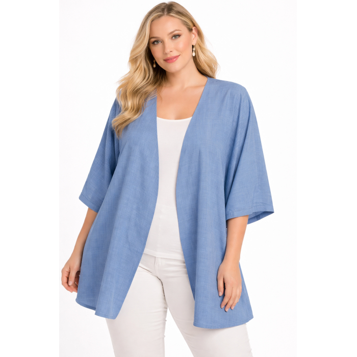 PLUS SIZE ΖΑΚΕΤΑ ΚΟΝΤΟΜΑΝΙΚΗ