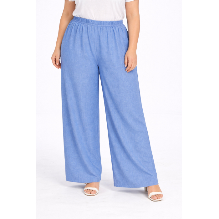 PLUS SIZE ΠΑΝΤΕΛΟΝΑ ΥΦΑΣΜΑΤΙΝΗ