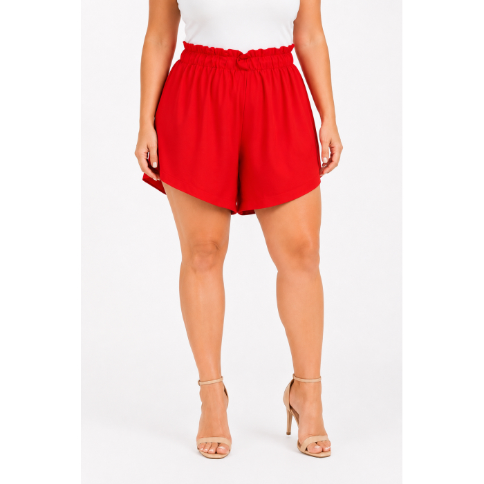 PLUS SIZE ΒΕΡΜΟΥΔΑ ΥΦΑΣΜΑΤΙΝΗ