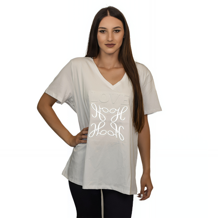 PLUS SIZE ΜΠΛΟΥΖΑ ΚΟΝΤΟΜΑΝΙΚΗ