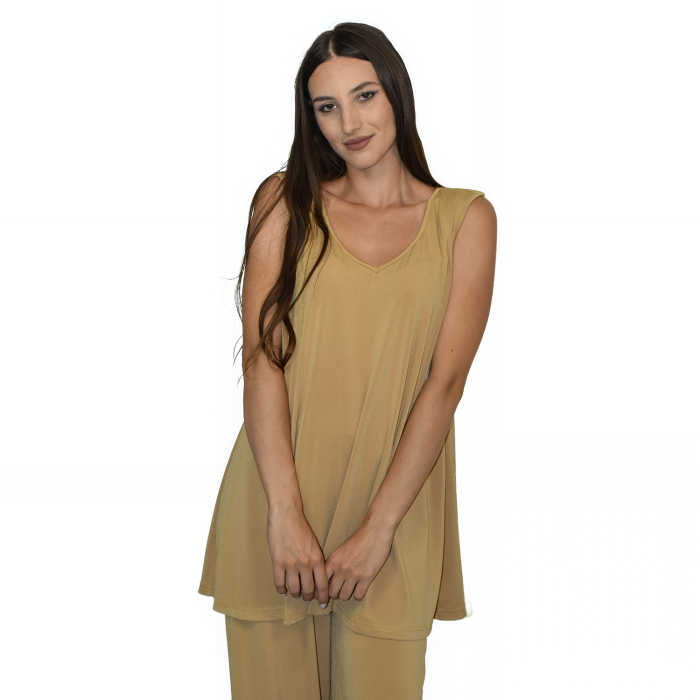 PLUS SIZE ΜΠΛΟΥΖΑ ΑΜΑΝΙΚΗ