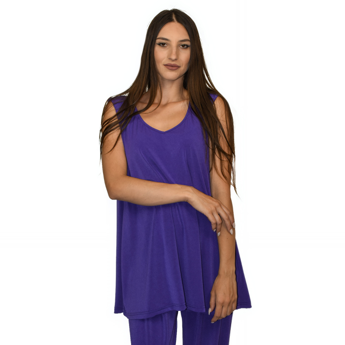 PLUS SIZE ΜΠΛΟΥΖΑ ΑΜΑΝΙΚΗ