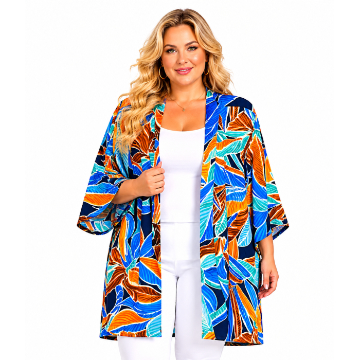 PLUS SIZE ΖΑΚΕΤΑ ΚΟΝΤΟΜΑΝΙΚΗ