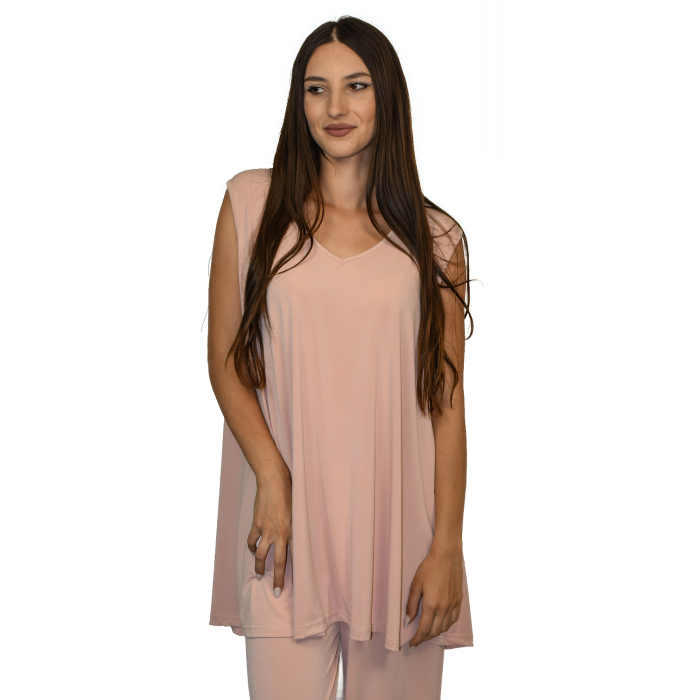PLUS SIZE ΜΠΛΟΥΖΑ ΑΜΑΝΙΚΗ