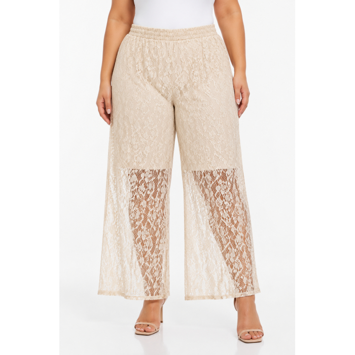 PLUS SIZE ΠΑΝΤΕΛΟΝΑ ΥΦΑΣΜΑΤΙΝΗ