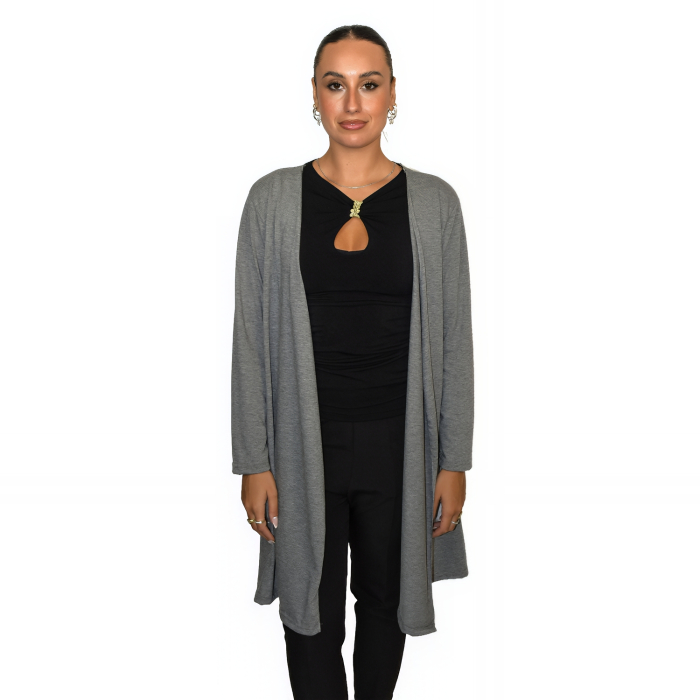 PLUS SIZE ΖΑΚΕΤΑ ΜΑΚΡΥΜΑΝΙΚΗ