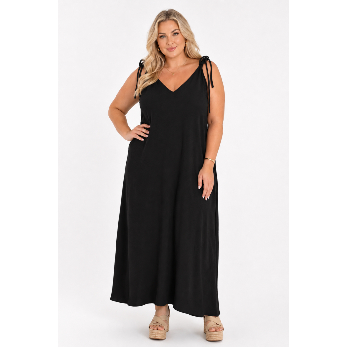 PLUS SIZE ΦΟΡΕΜΑ MAXI ΤΙΡΑΝΤΕ
