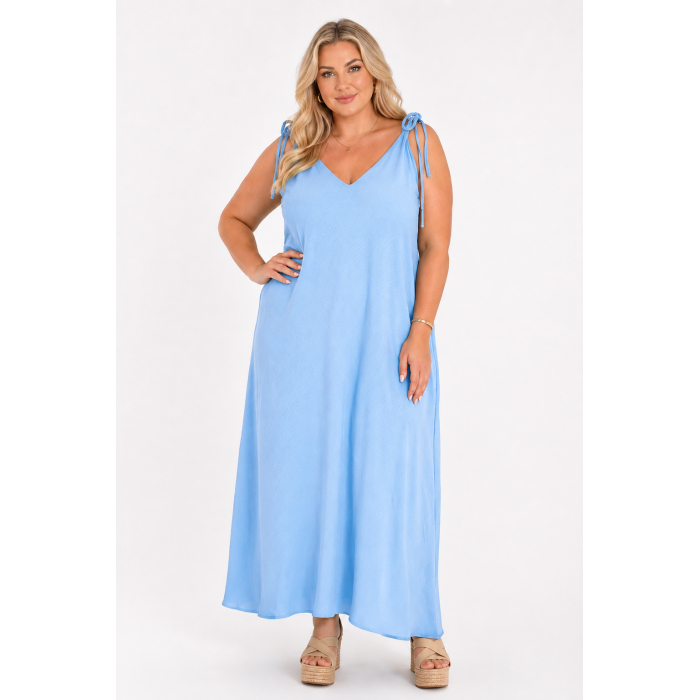 PLUS SIZE ΦΟΡΕΜΑ MAXI ΤΙΡΑΝΤΕ