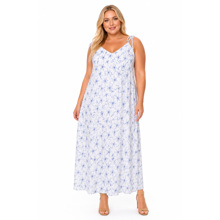 PLUS SIZE ΦΟΡΕΜΑ MAXI ΤΙΡΑΝΤΕ