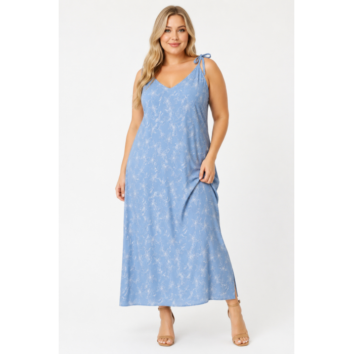 PLUS SIZE ΦΟΡΕΜΑ MAXI ΤΙΡΑΝΤΕ