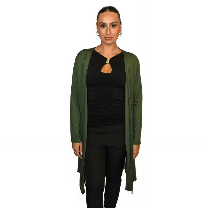 PLUS SIZE ΖΑΚΕΤΑ ΜΑΚΡΥΜΑΝΙΚΗ