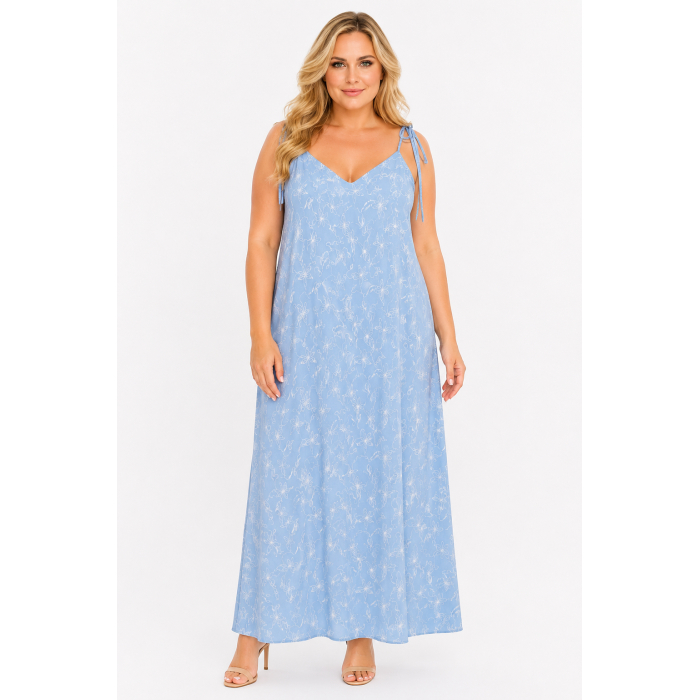 PLUS SIZE ΦΟΡΕΜΑ MAXI ΤΙΡΑΝΤΕ