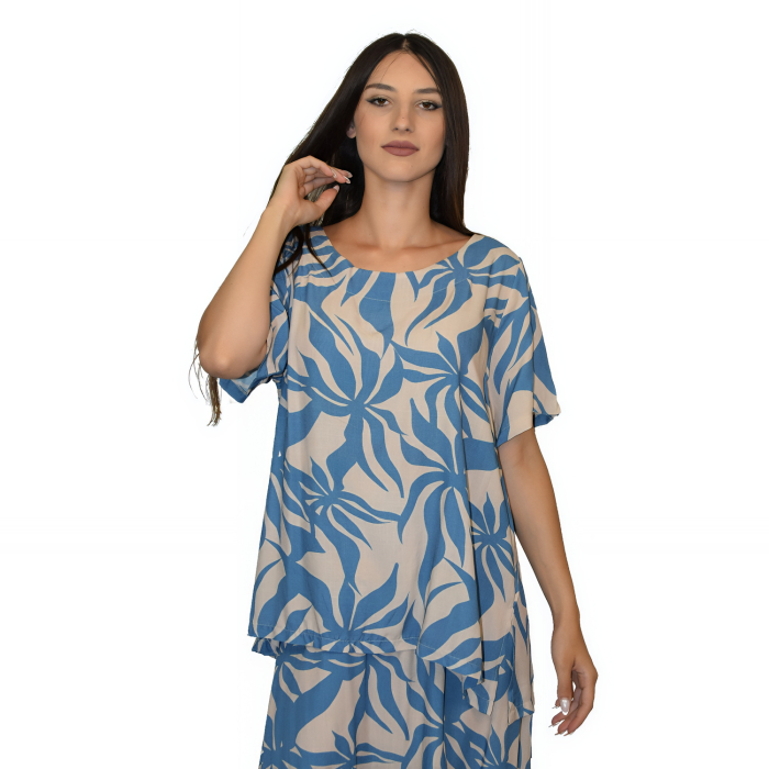 PLUS SIZE ΜΠΛΟΥΖΑ ΚΟΝΤΟΜΑΝΙΚΗ