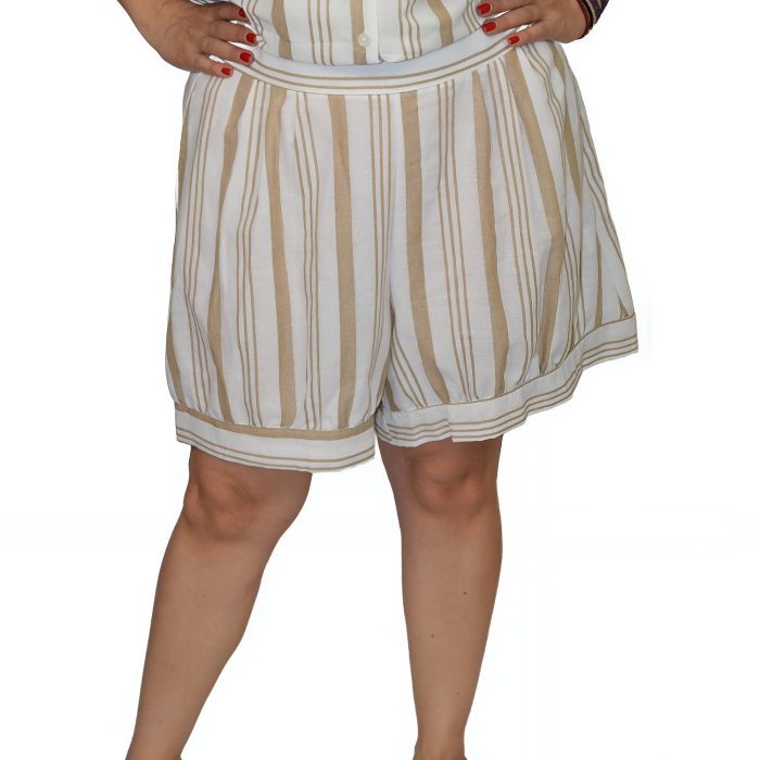 PLUS SIZE ΒΕΡΜΟΥΔΑ ΛΙΝΗ