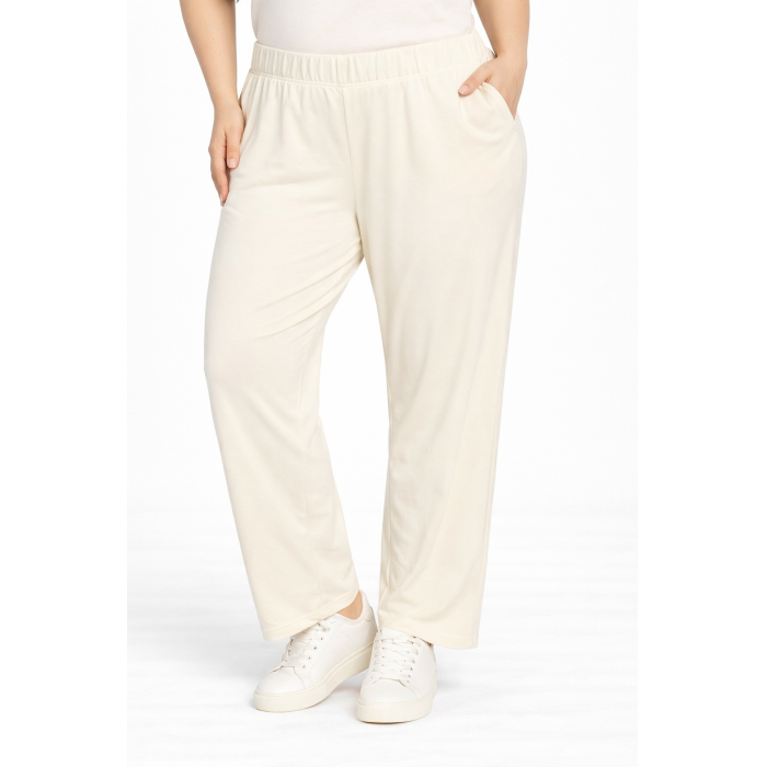 PLUS SIZE ΠΑΝΤΕΛΟΝΙ ΥΦΑΣΜΑΤΙΝΟ