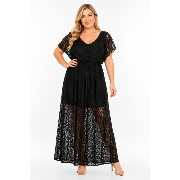 PLUS SIZE ΦΟΡΕΜΑ MAXI
