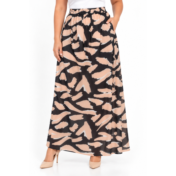 PLUS SIZE ΦΟΥΣΤΑ MAXI