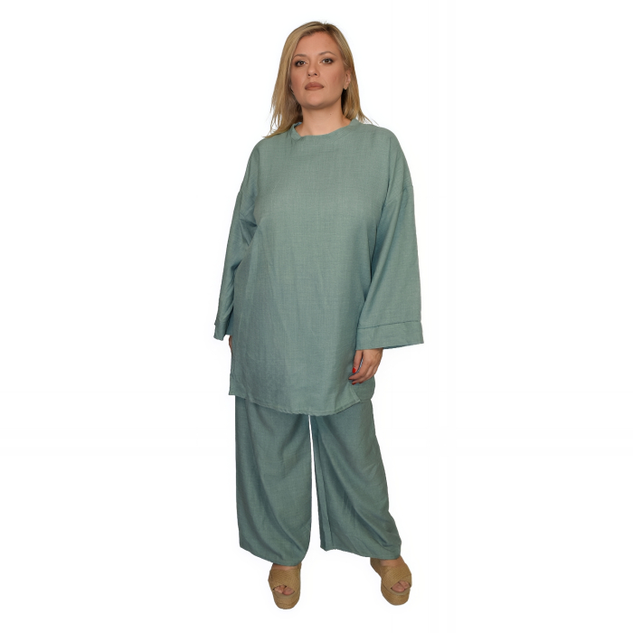 PLUS SIZE ΜΠΛΟΥΖΑ-ΠΑΝΤΕΛΟΝΑ