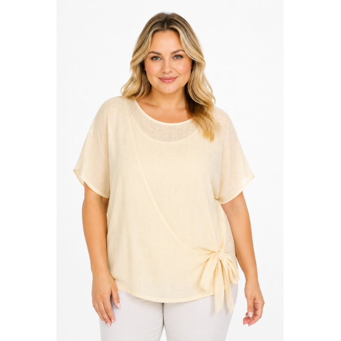 PLUS SIZE ΜΠΛΟΥΖΑ ΚΟΝΤΟΜΑΝΙΚΗ