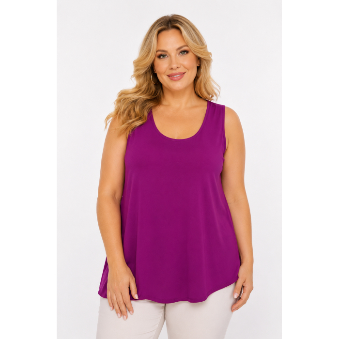 PLUS SIZE ΜΠΛΟΥΖΑ ΑΜΑΝΙΚΗ