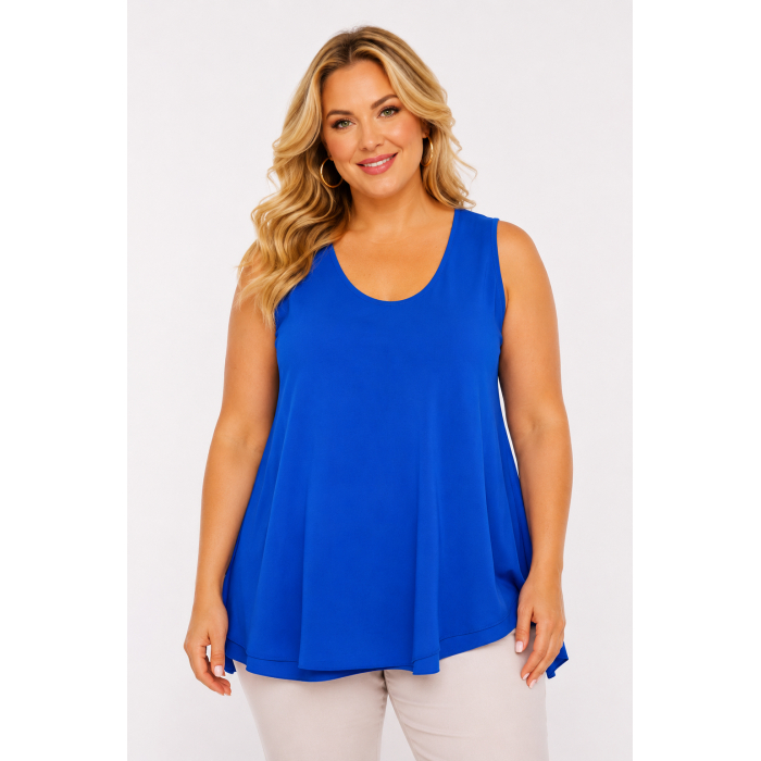 PLUS SIZE ΜΠΛΟΥΖΑ ΑΜΑΝΙΚΗ