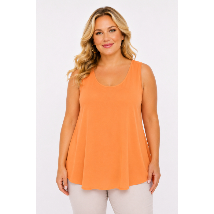 PLUS SIZE ΜΠΛΟΥΖΑ ΑΜΑΝΙΚΗ