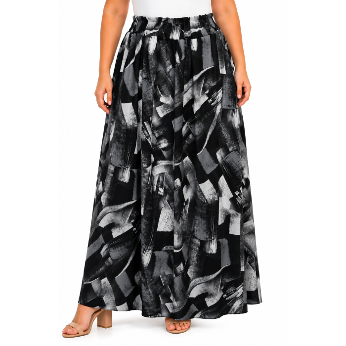PLUS SIZE ΦΟΥΣΤΑ MAXI