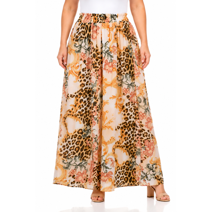 PLUS SIZE ΦΟΥΣΤΑ MAXI
