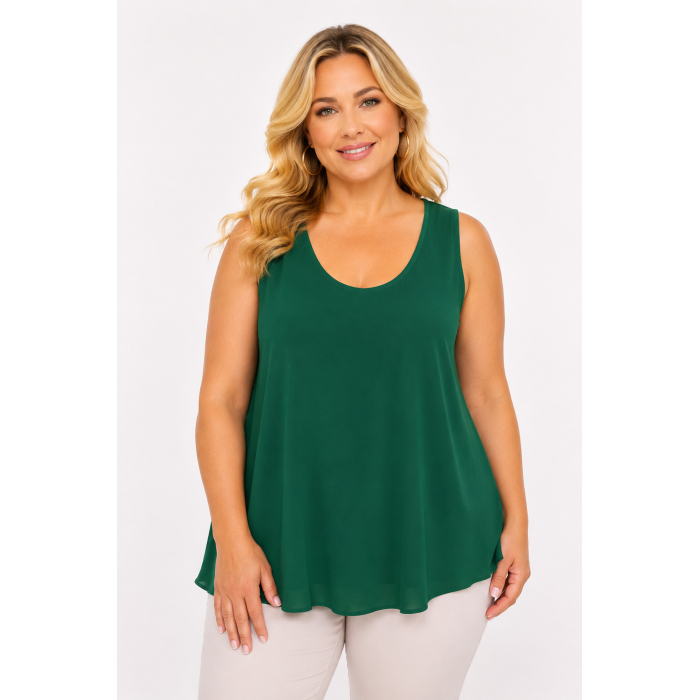 PLUS SIZE ΜΠΛΟΥΖΑ ΑΜΑΝΙΚΗ