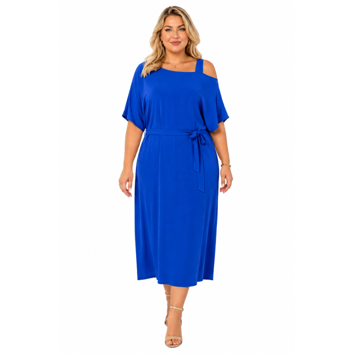 PLUS SIZE ΦΟΡΕΜΑ MAXI ΚΟΝΤΟΜΑΝΙΚΟ