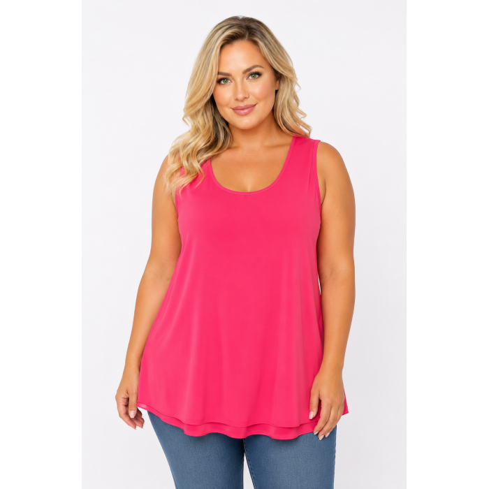 PLUS SIZE ΜΠΛΟΥΖΑ ΑΜΑΝΙΚΗ
