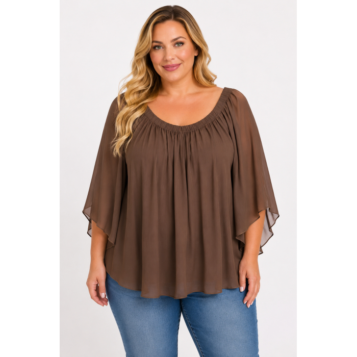 PLUS SIZE ΜΠΛΟΥΖΑ ΤΡΟΥΑΚΑΡ