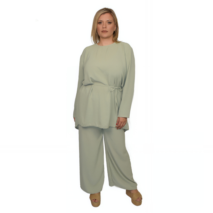 PLUS SIZE ΜΠΛΟΥΖΑ-ΠΑΝΤΕΛΟΝΑ