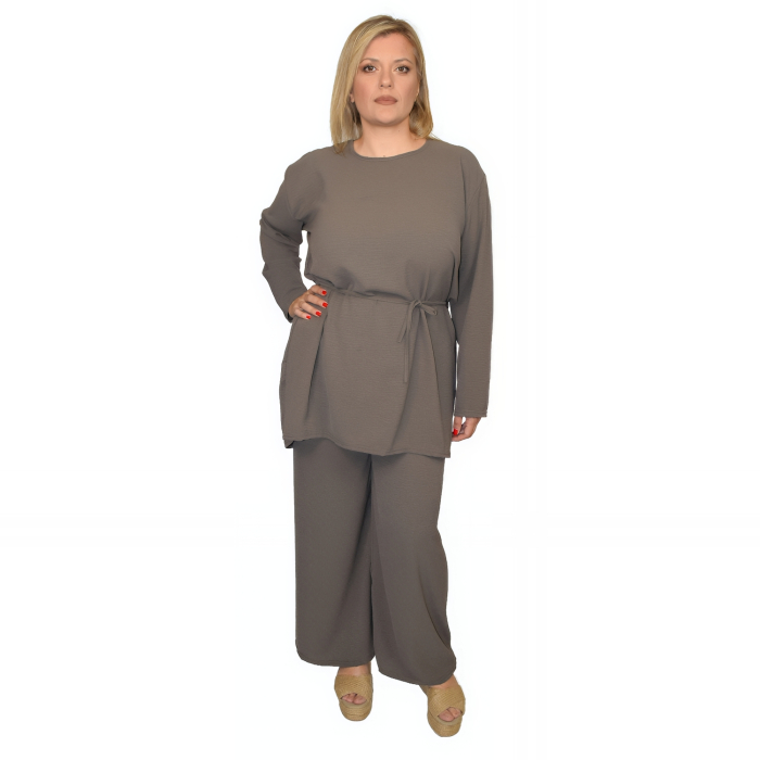 PLUS SIZE ΜΠΛΟΥΖΑ-ΠΑΝΤΕΛΟΝΑ