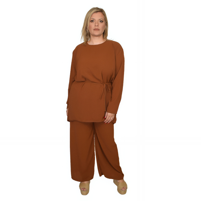 PLUS SIZE ΜΠΛΟΥΖΑ-ΠΑΝΤΕΛΟΝΑ