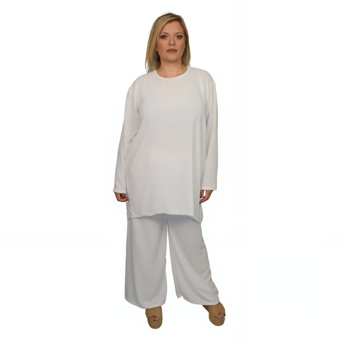 PLUS SIZE ΜΠΛΟΥΖΑ-ΠΑΝΤΕΛΟΝΑ