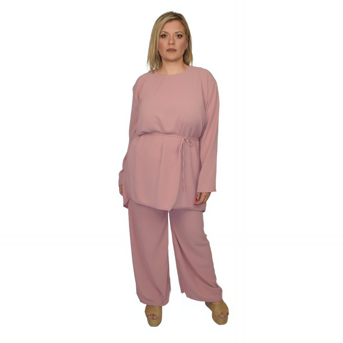 PLUS SIZE ΜΠΛΟΥΖΑ-ΠΑΝΤΕΛΟΝΑ