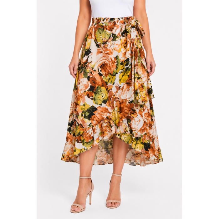 PLUS SIZE ΦΟΥΣΤΑ MIDI