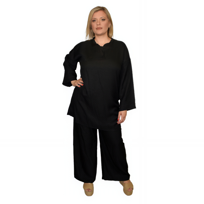 PLUS SIZE ΜΠΛΟΥΖΑ-ΠΑΝΤΕΛΟΝΑ