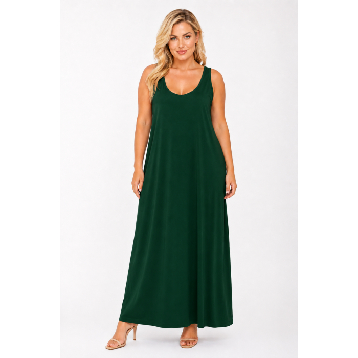 PLUS SIZE ΦΟΡΕΜΑ MAXI ΑΜΑΝΙΚΟ