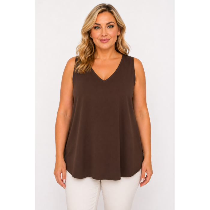 PLUS SIZE ΜΠΛΟΥΖΑ ΑΜΑΝΙΚΗ