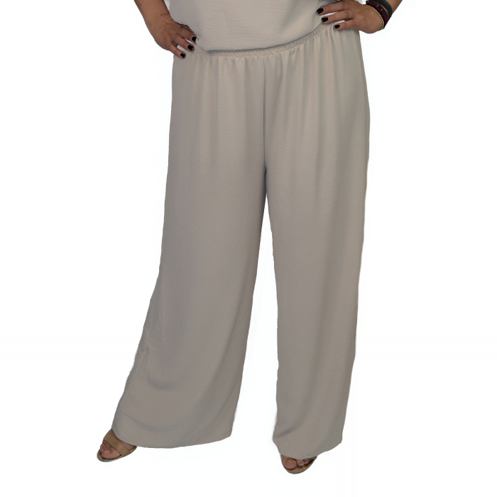 PLUS SIZE ΠΑΝΤΕΛΟΝΑ ΥΦΑΣΜΑΤΙΝΗ