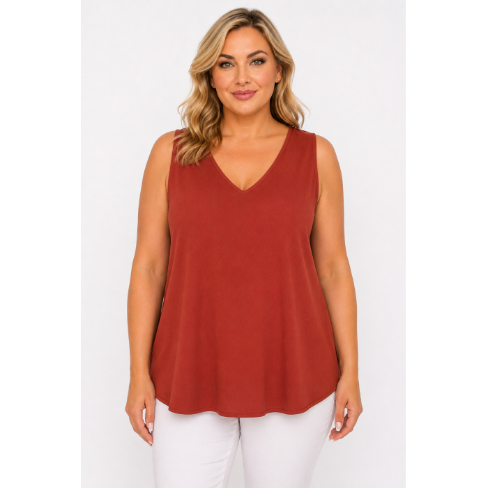 PLUS SIZE ΜΠΛΟΥΖΑ ΑΜΑΝΙΚΗ