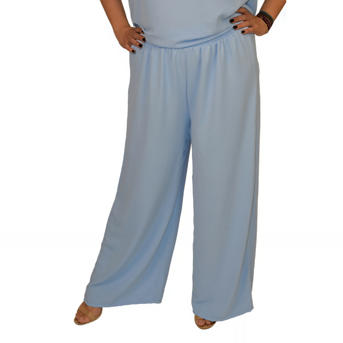 PLUS SIZE ΠΑΝΤΕΛΟΝΑ ΥΦΑΣΜΑΤΙΝΗ