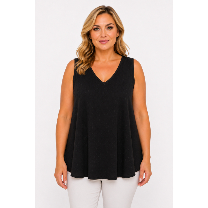 PLUS SIZE ΜΠΛΟΥΖΑ ΑΜΑΝΙΚΗ