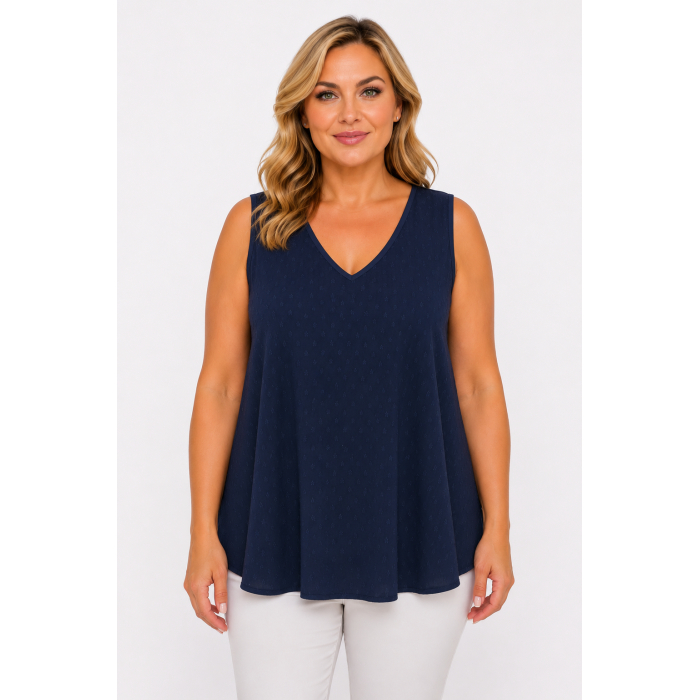 PLUS SIZE ΜΠΛΟΥΖΑ ΑΜΑΝΙΚΗ