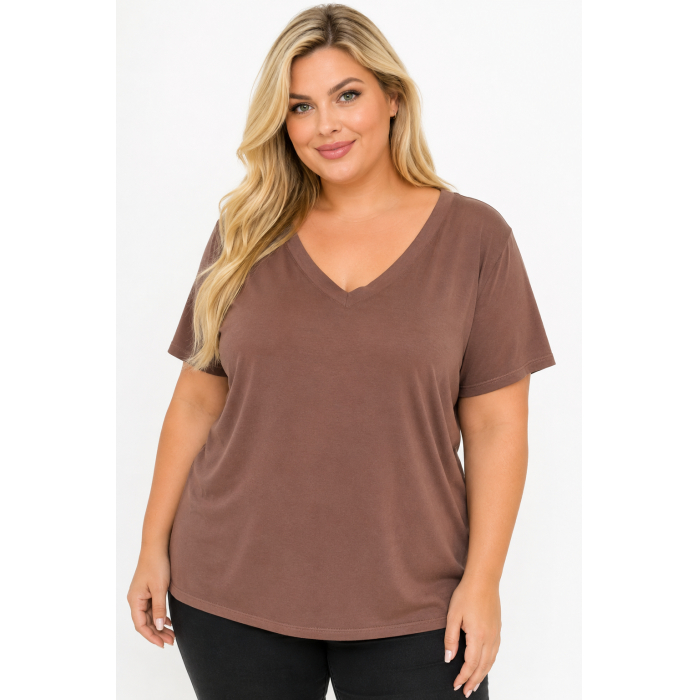 PLUS SIZE ΜΠΛΟΥΖΑ ΚΟΝΤΟΜΑΝΙΚΗ